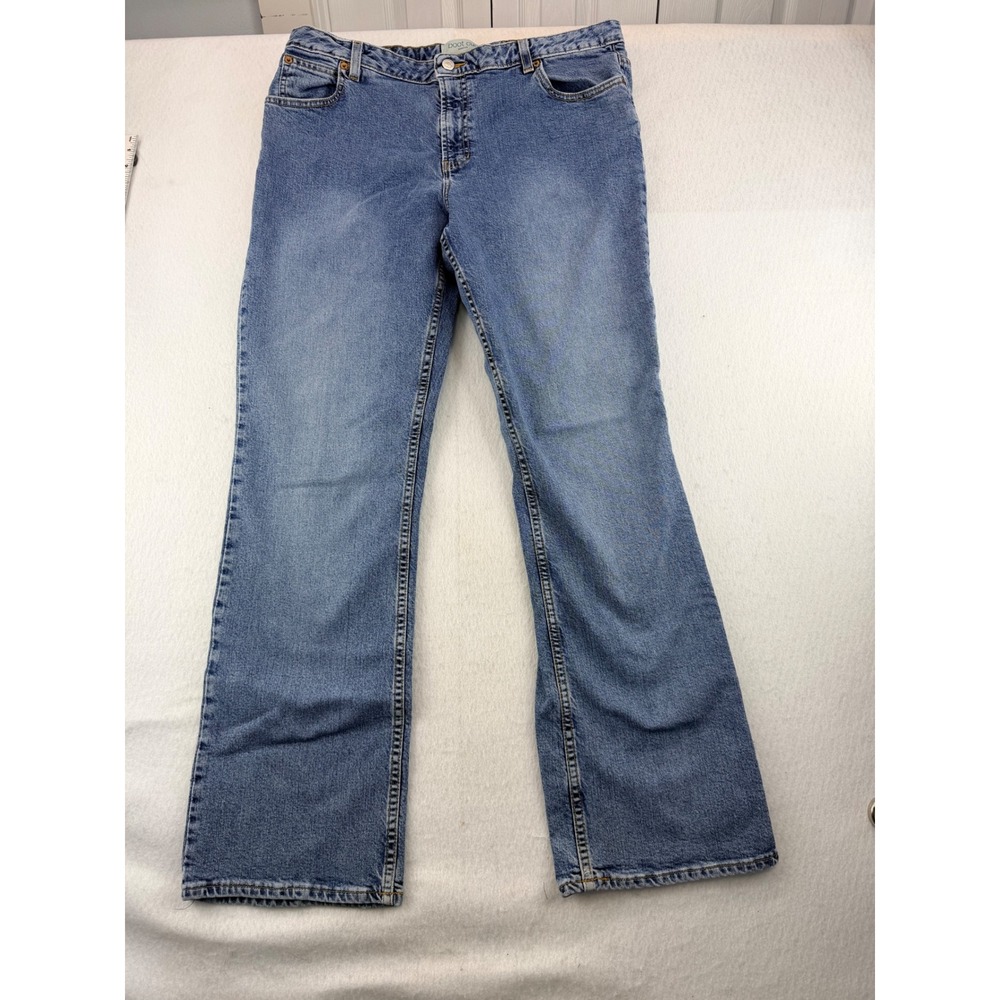 GAP Boot Cut Stretch Jeans Women's 16 Regular 27" Inseam Medium Wash Denim